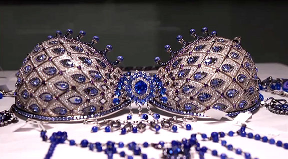 $2M Bra Features 600 Carats of Diamonds, Sapphires, Topaz — Take a