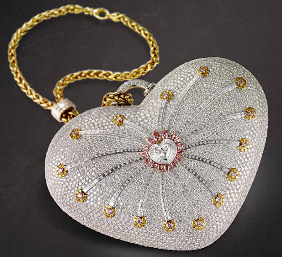 This diamond-encrusted Hermès Birkin bag is priced at 220,000 euros