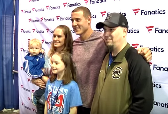 Red-Hot Chicago Cubs Slugger Anthony Rizzo Assists With Surprise