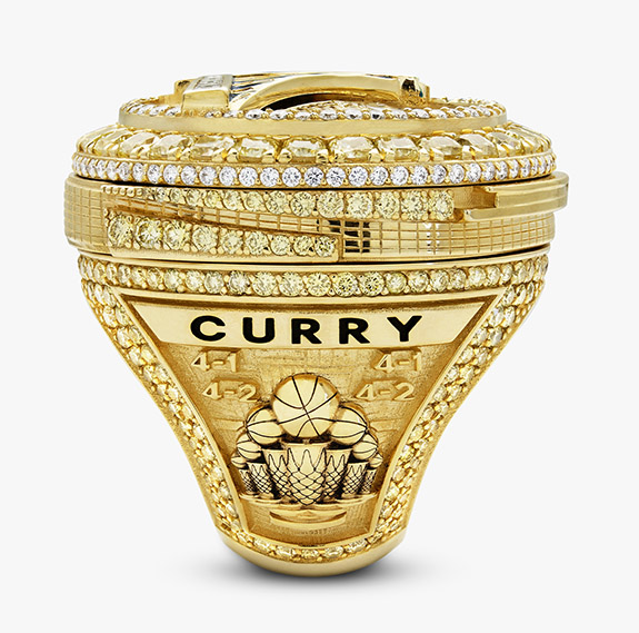 Warriors 2018 championship ring -- with a secret message